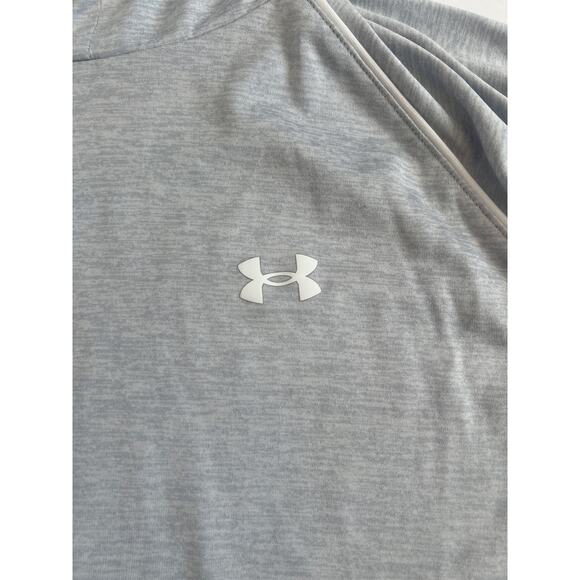 UNDER ARMOUR WOMENS LIGHTWEIGHT PULLOVER HOODIE GRAY SIZE SMALL - Picture 2 of 14